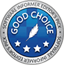 Editor choice recognition badge